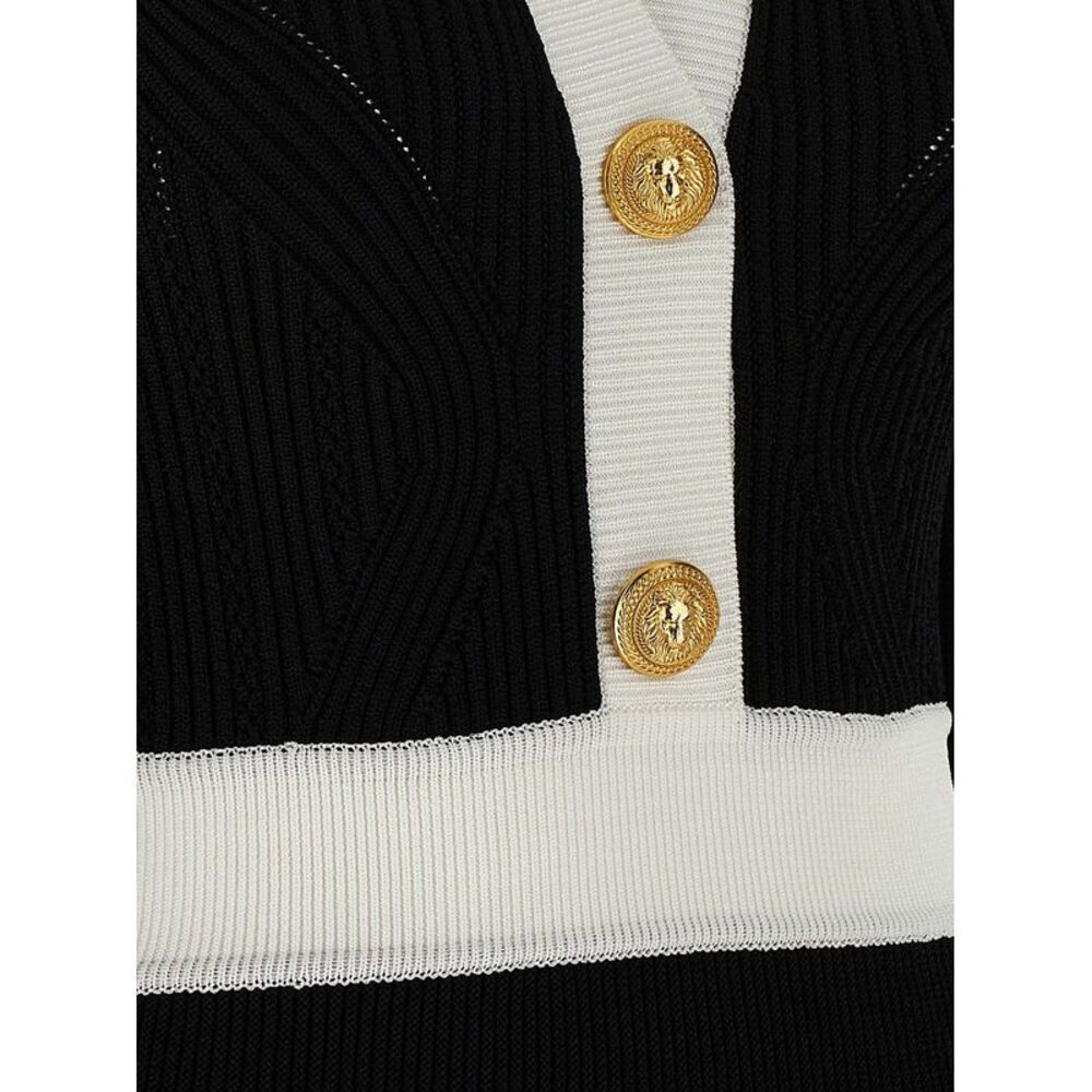 Balmain Women's Two-Tone Dress - Picture 4 of 4